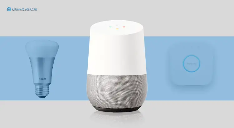 Google Assistant Gentle Wake up with Philips Hue Lights