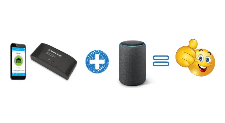 Does Chamberlain MyQ Work with Alexa? Yes and No! Nexx garage door opener works with Google Assistant and Alexa to open and close your garage door.