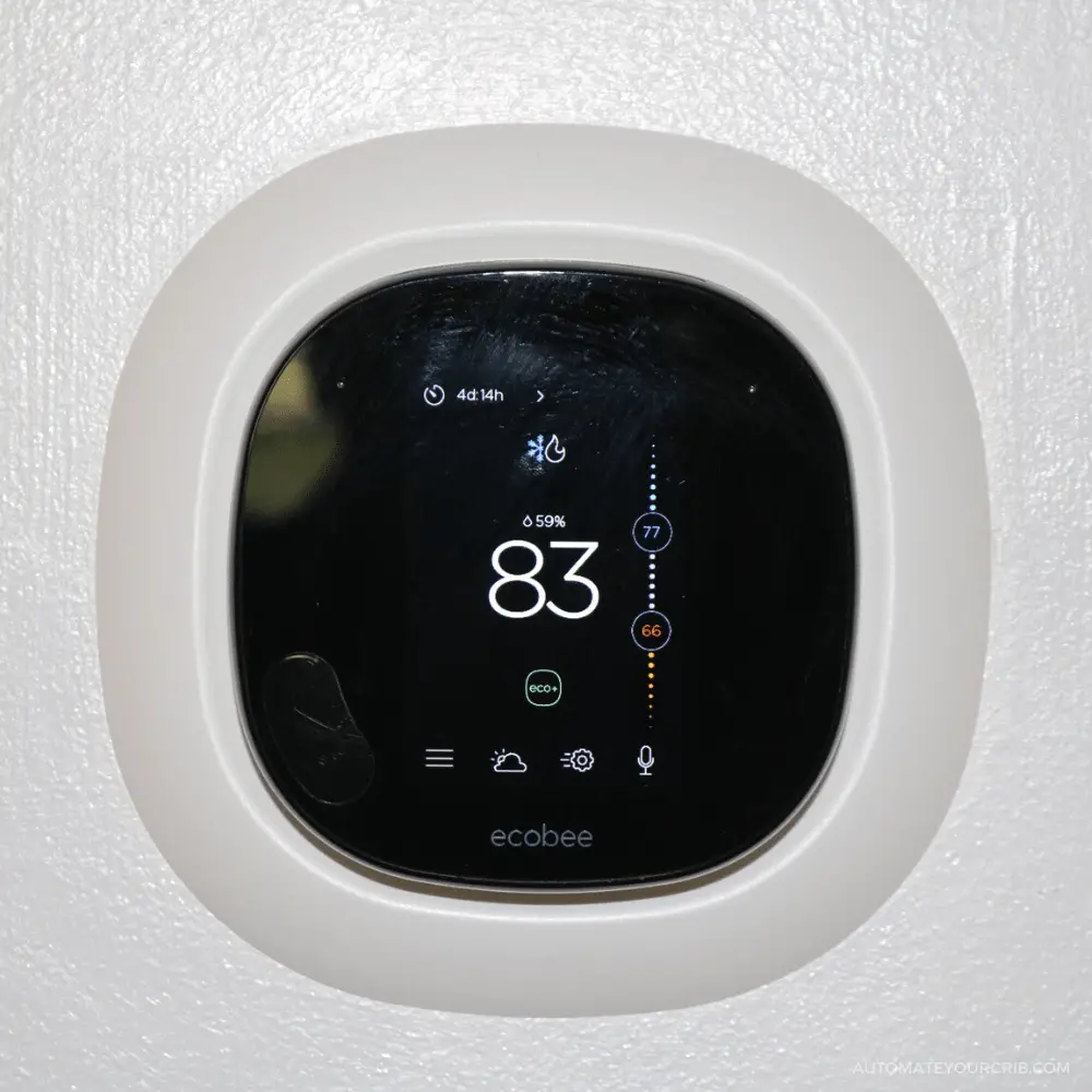 Ecobee Smart Thermostat with Voice Control 